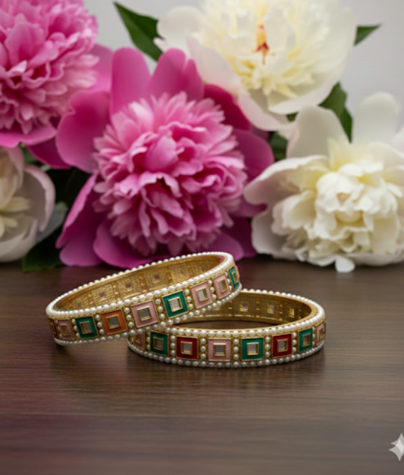 Meenakari Mosaic Bangles